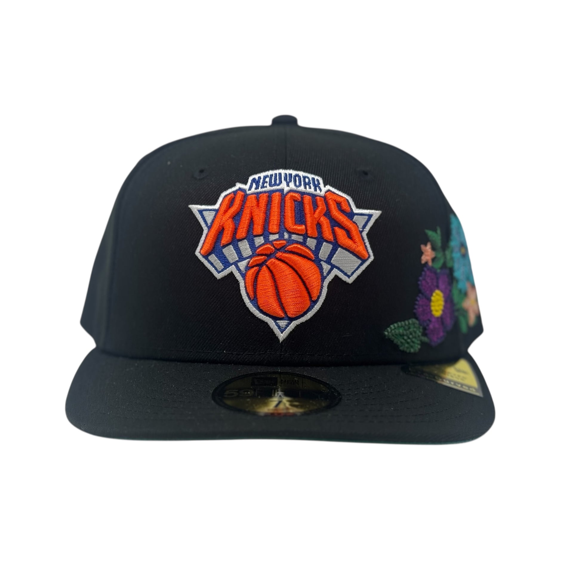 Knicks Tonal Floral Fitted