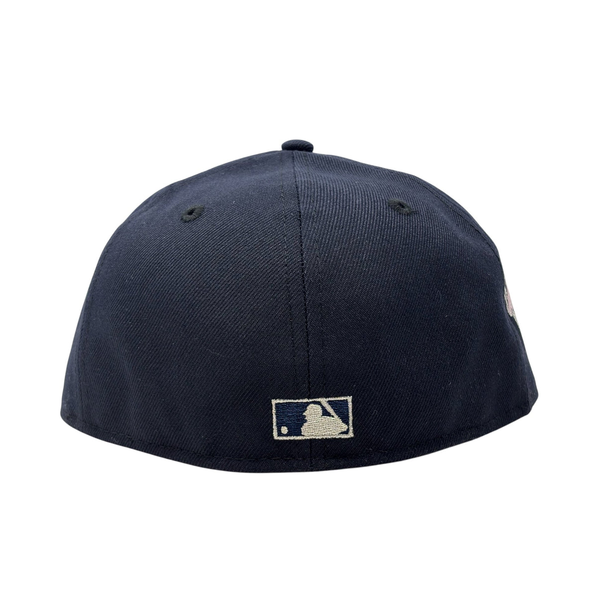 Detroit Tigers 2005 All Star Game Sliding Kitty Pink Brim Fitted Hat-Navy