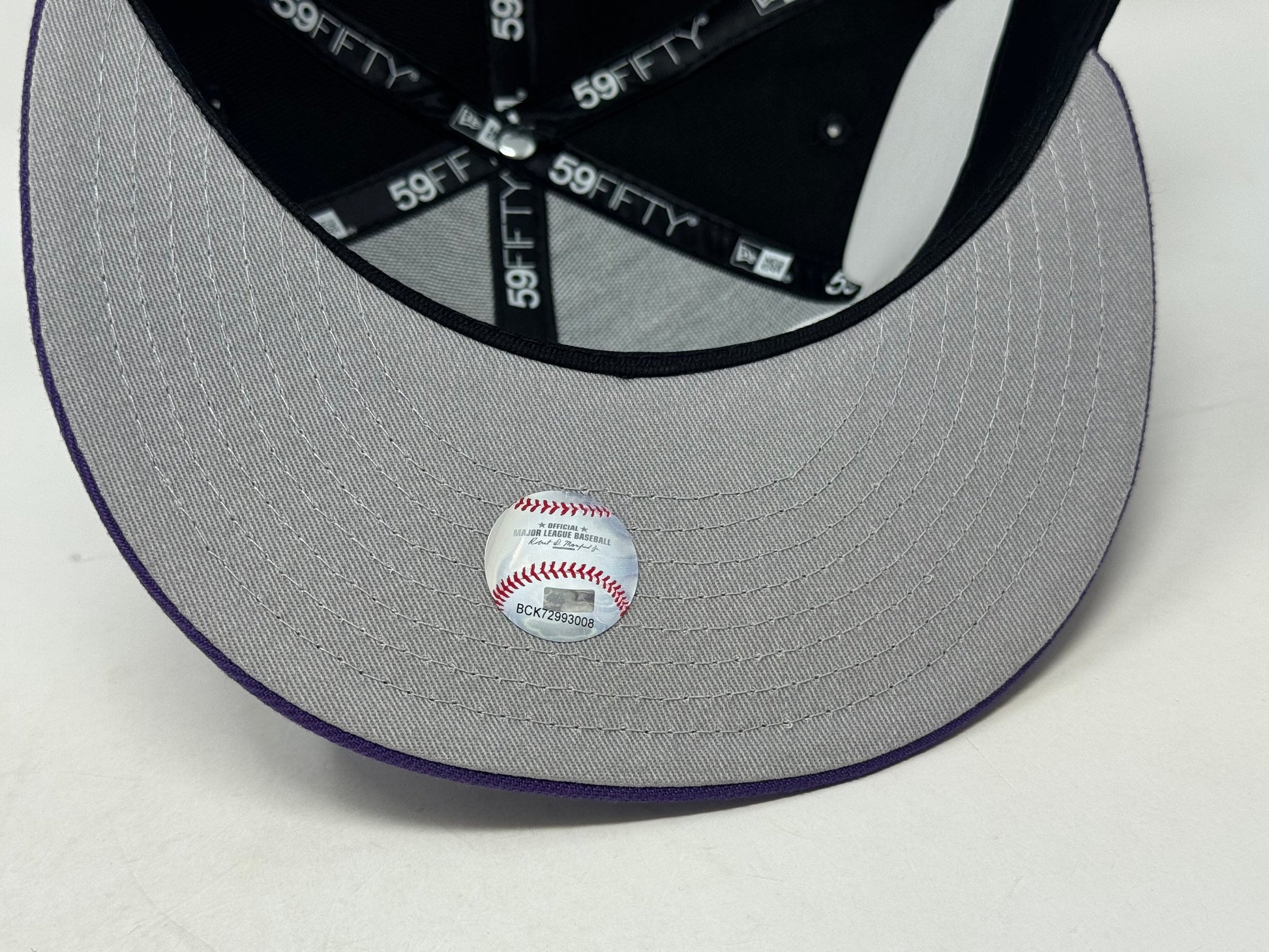 New York Mets 25th Anniversary Apple Logo "Sneaker Matching" Fitted Hats