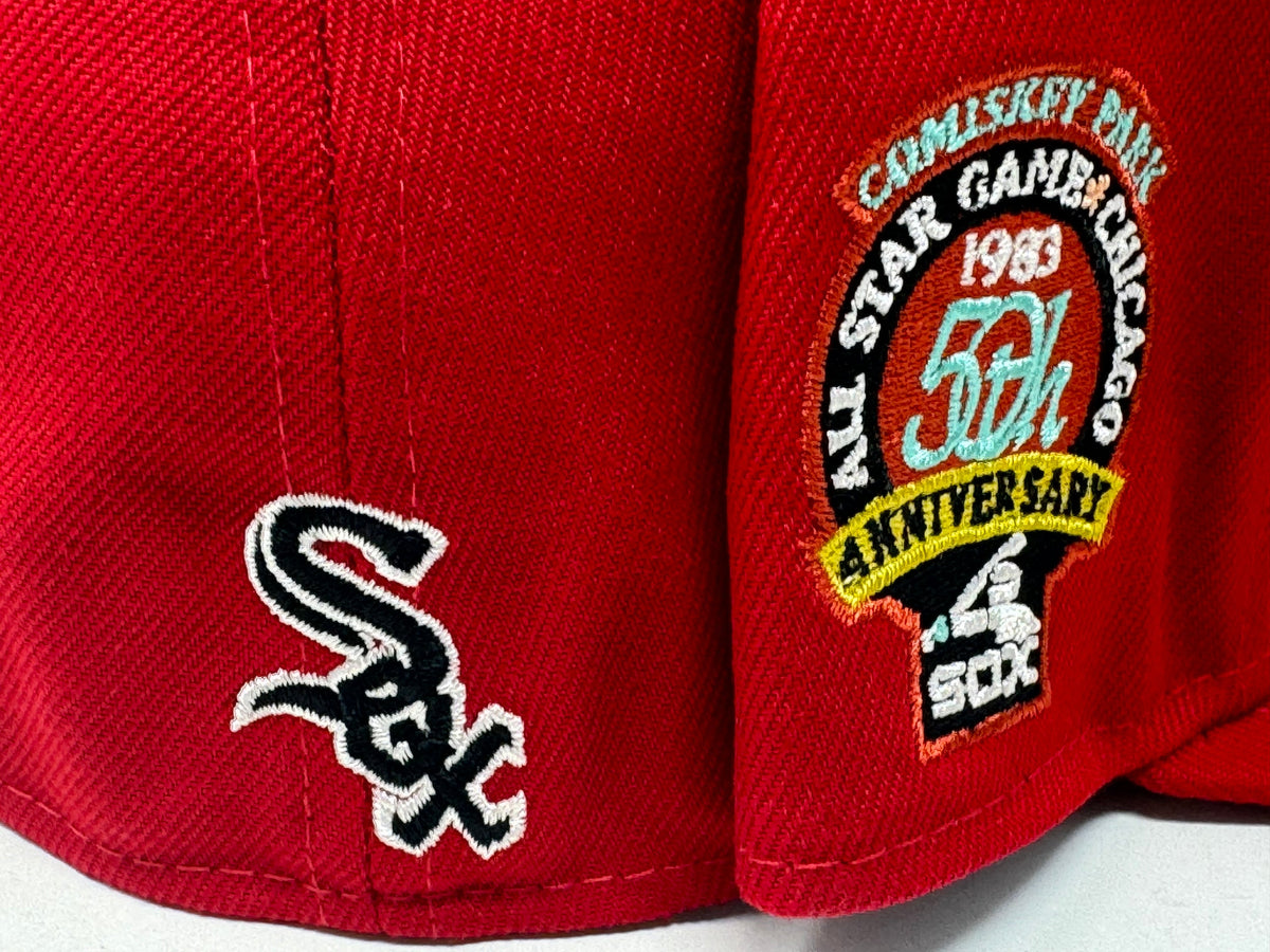 Chicago White Sox 1983 All Star Game Floral Pack Comiskey Park 59Fifty New Era Fitted Hat