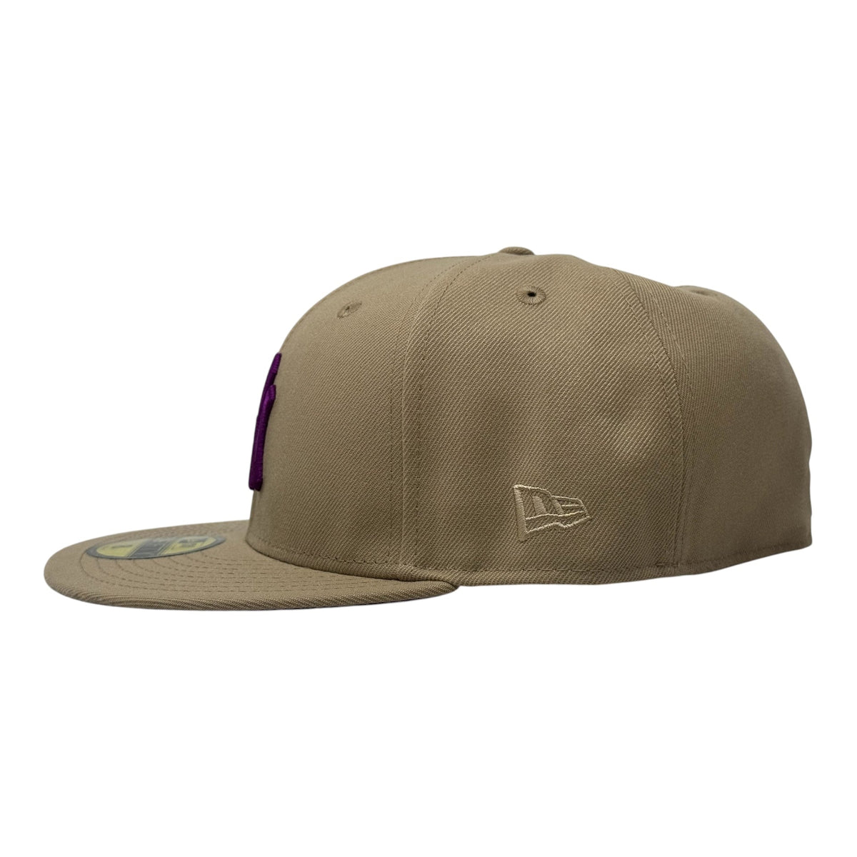 New York Yankees 1999 World Series New Era Fitted Hat-Camel