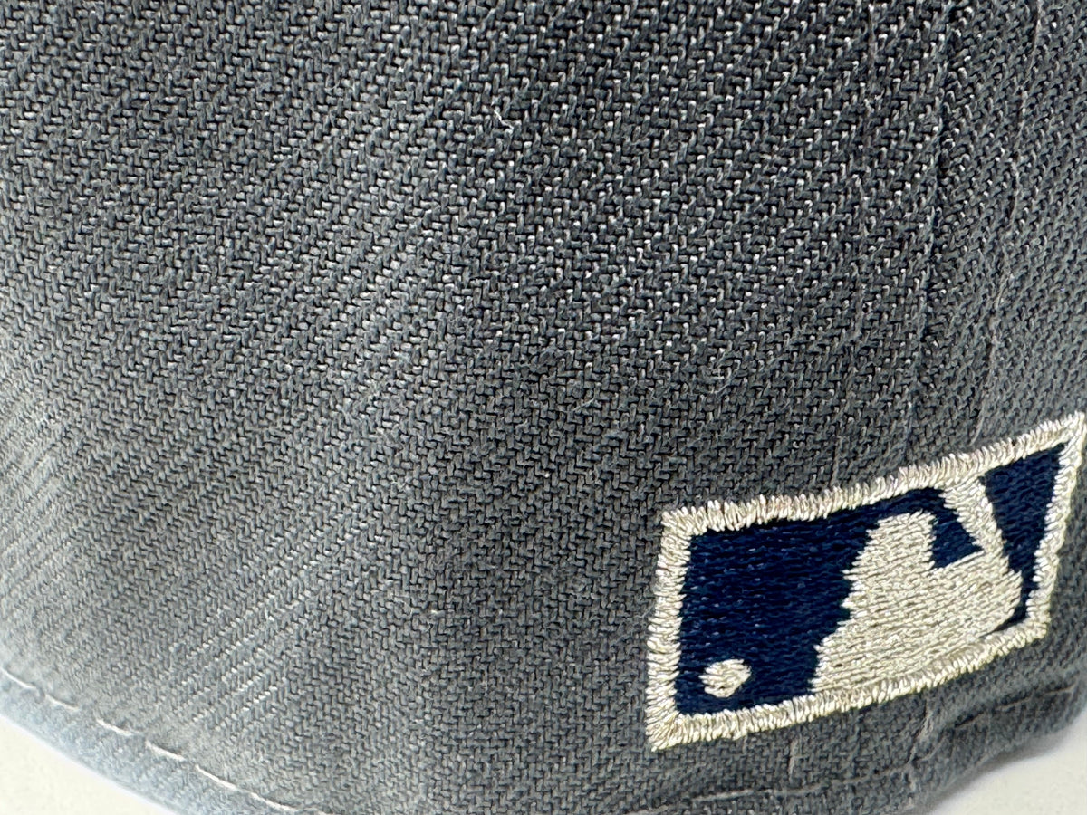 Montreal Expos 35th Anniversary Fitted Hats to Match OG Flint 13-Dark Gray Navy