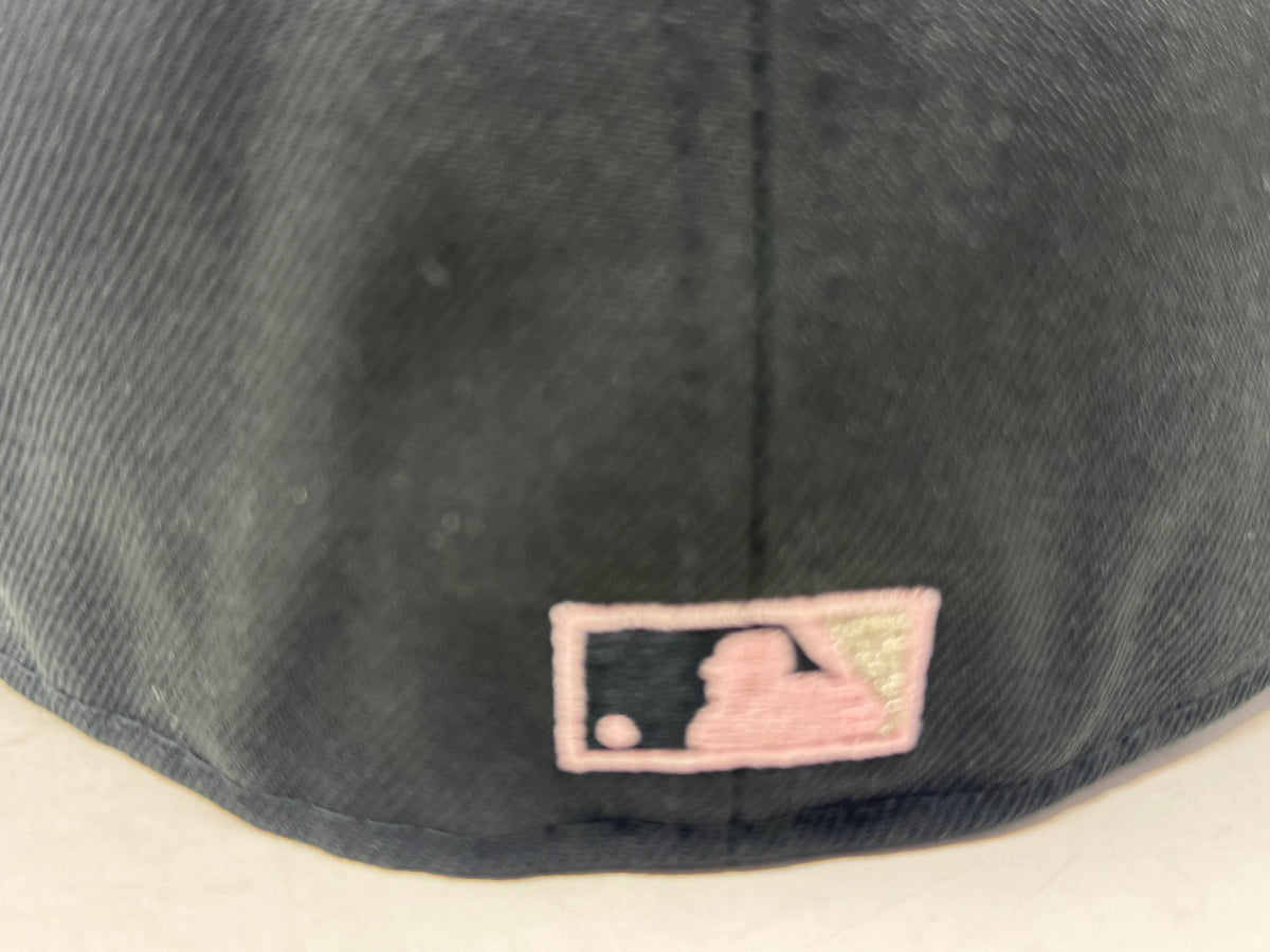 Los Angeles Angels 35th Anniversary Fitted Hats-Black pink