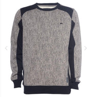 A.Tiziano Vincent Color Block Crew