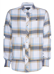A.Tiziano Tatum Yarn Dyed Plaid Shirt