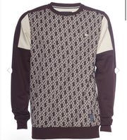 A.Tiziano Ledger Color Block Crew