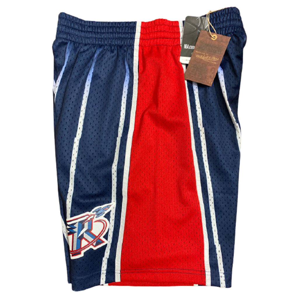 HOUSTON ROCKETS 96-97 MITCHELL AND NESS ROAD NBA SWINGMAN SHORTS