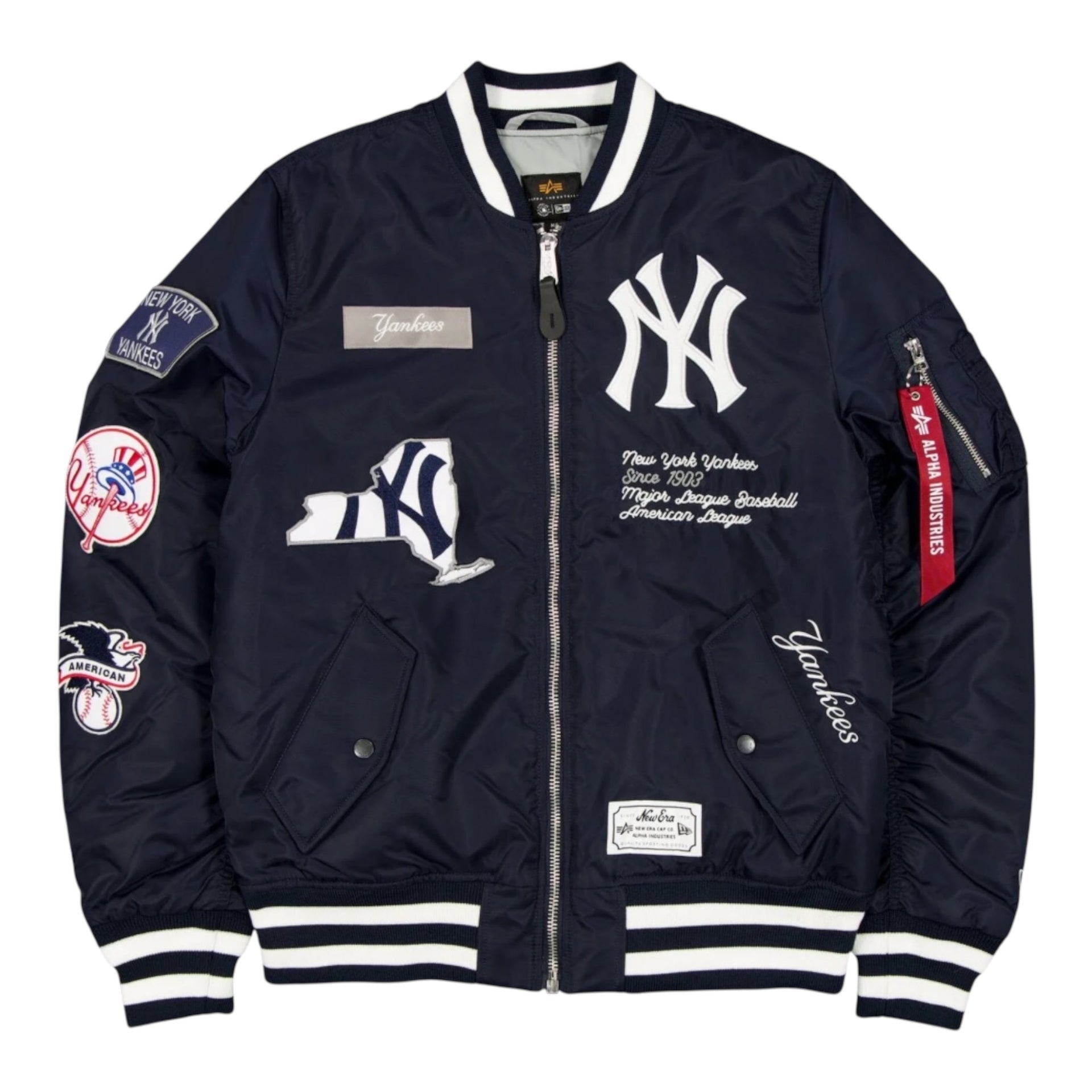 Yankees Navy Bomber Jacket