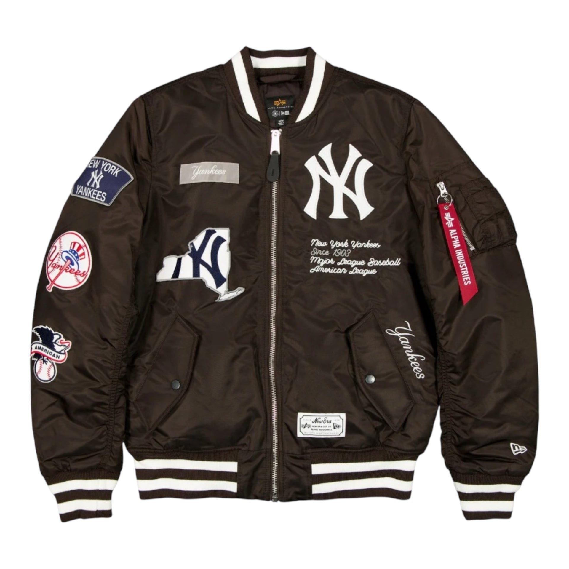 Yankees Burnt Wood Bomber