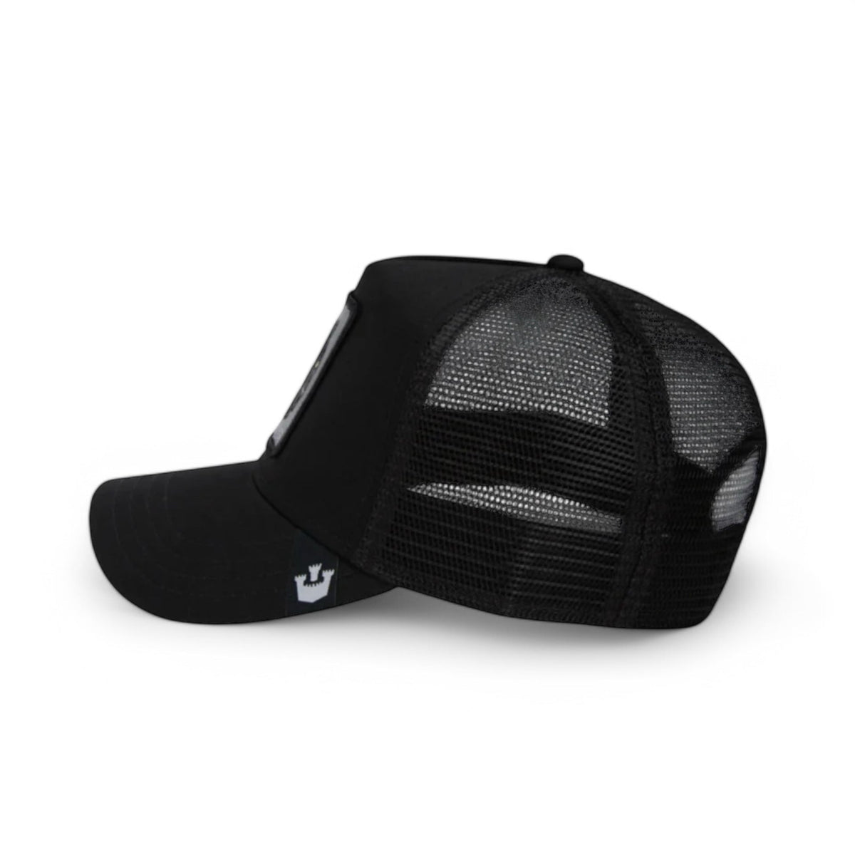Suede Spider Trucker Hat