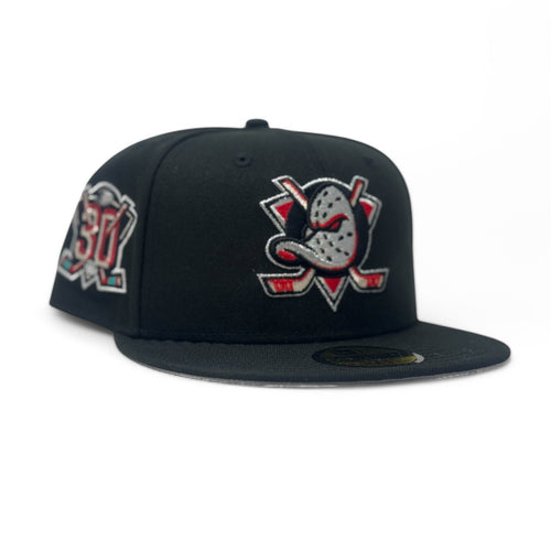 Anaheim Ducks 30th Anniversary "Cherry Pack" New Era Fitted Hats
