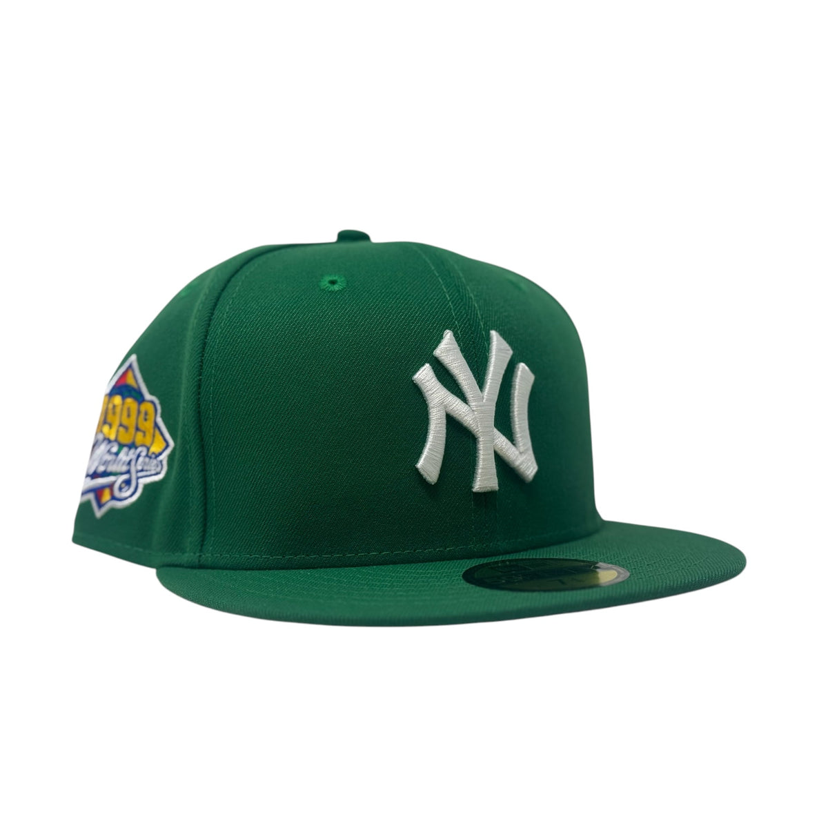 New York Yankees 1999 World Series Kelly Green Fitted Hats