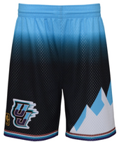 UTAH JAZZ FADEAWAY 1996 NBA MITCHELL & NESS SWINGMAN SHORTS