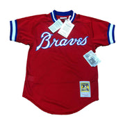 MITCHELL AND NESS ATLANTA BRAVES DALE MURPHY 1980 AUTHENTIC BATTING PRACTICE JERSEY