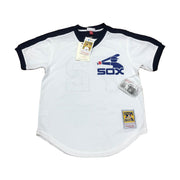 MITCHELL AND NESS CHICAGO WHITE SOX 1981 CARLTON FISK AUTHENTIC BATTING PRACTICE JERSEY