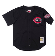 BARRY LARKIN CINCINNATI REDS MITCHELL & NESS BATTING PTACTICE JERSEY