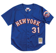 Authentic Mike Piazza New York Mets 1999 Button Front Jersey