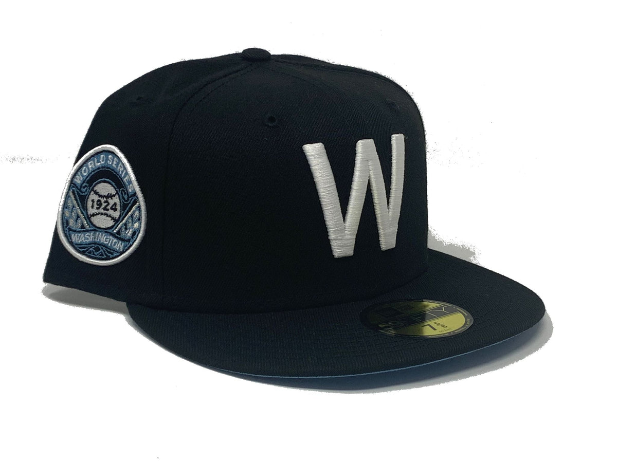 Black Washington Senators 1924 World Series 59fifty New Era Fitted