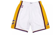 Los Angeles Lakers White NBA Swingman Shorts
