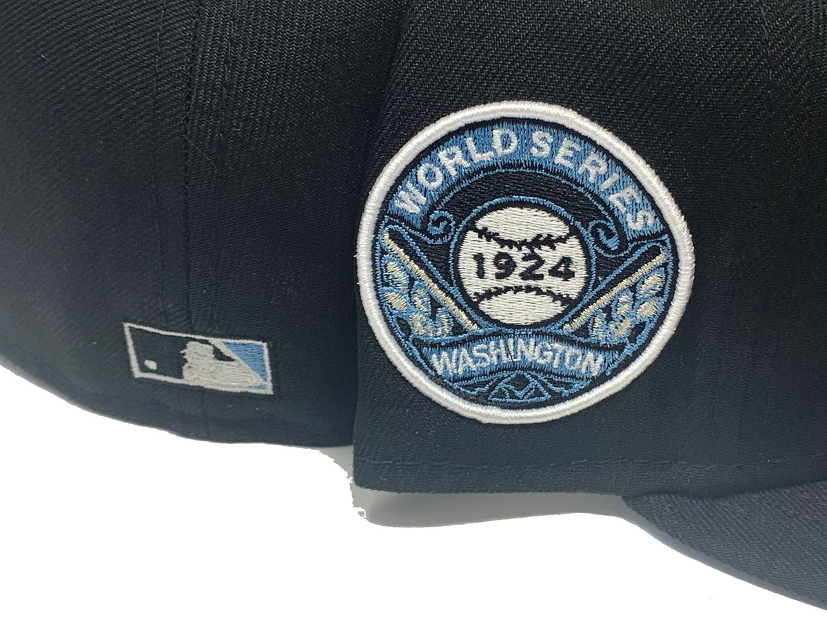 Black Washington Senators 1924 World Series 59fifty New Era Fitted