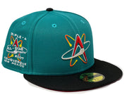 Albuquerque Isotopes 2007 All Star Game Minor League Red Brim New Era Fitted Hat