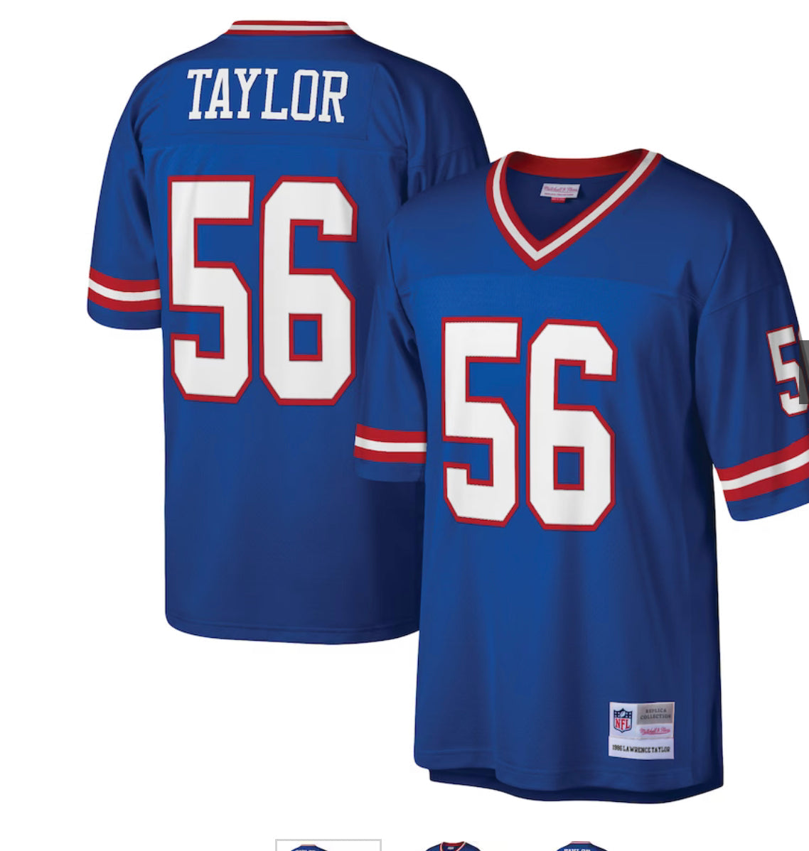 New York Giants 1986 Lawrence Taylor Mitchell and Ness Legacy NFL jersey