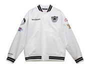 Las Vegas Raiders City Connect Mitchell and Ness Lightweight Satin Jacket