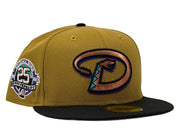 Arizona Diamondbacks 25TH Anniversary Gray Brim New Era Fitted Hat