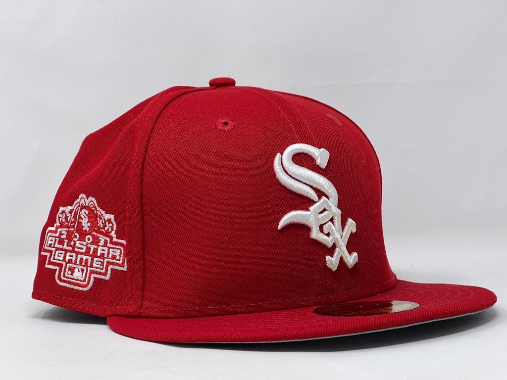 Chicago White Sox 2003 All Star Game Red Gray Brim New Era Fitted Hat