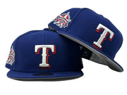 Texas Rangers 1995 All -Star Game Gray Brim New Era Fitted Hat