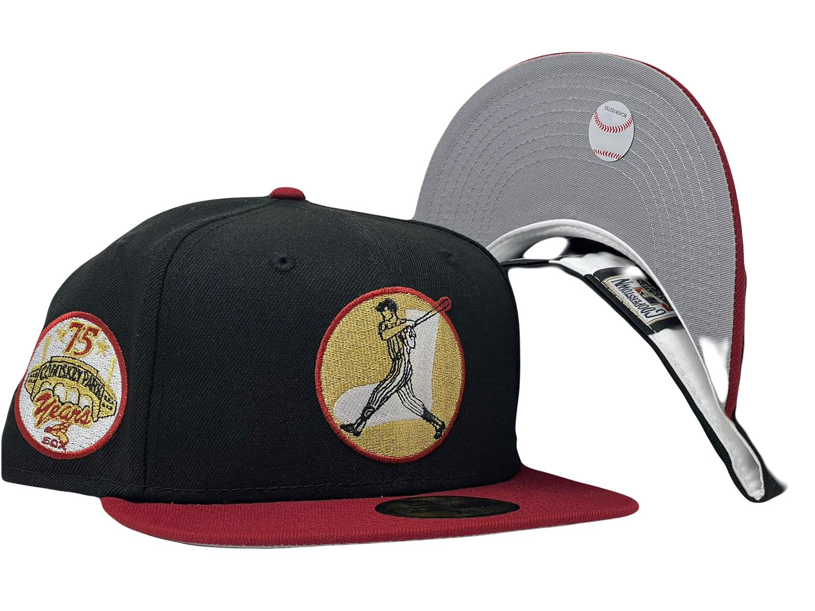 Chicago White Sox 75th Anniversary Fitted Hats-Sports World NY