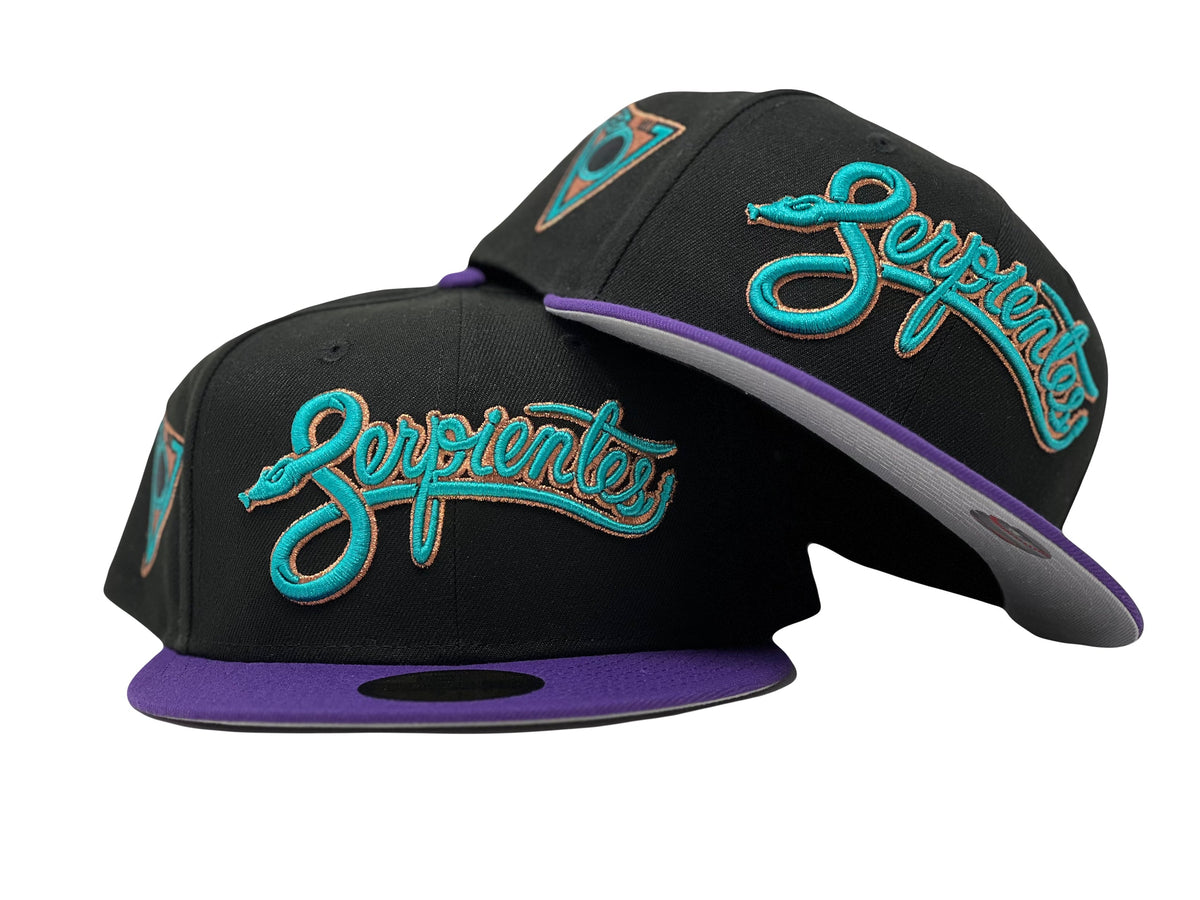 Arizona Diamondbacks City Connect Serpentine Logo Gray Brim New Era Fitted Hat