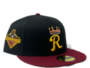Kansas City Royals 2015 World Series Champions Black Burgundy New Era Fitted Hat