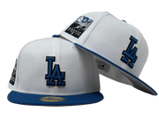 LOS ANGELES DODGERS 60TH ANNIVERSARY NEW ERA FITTED HAT