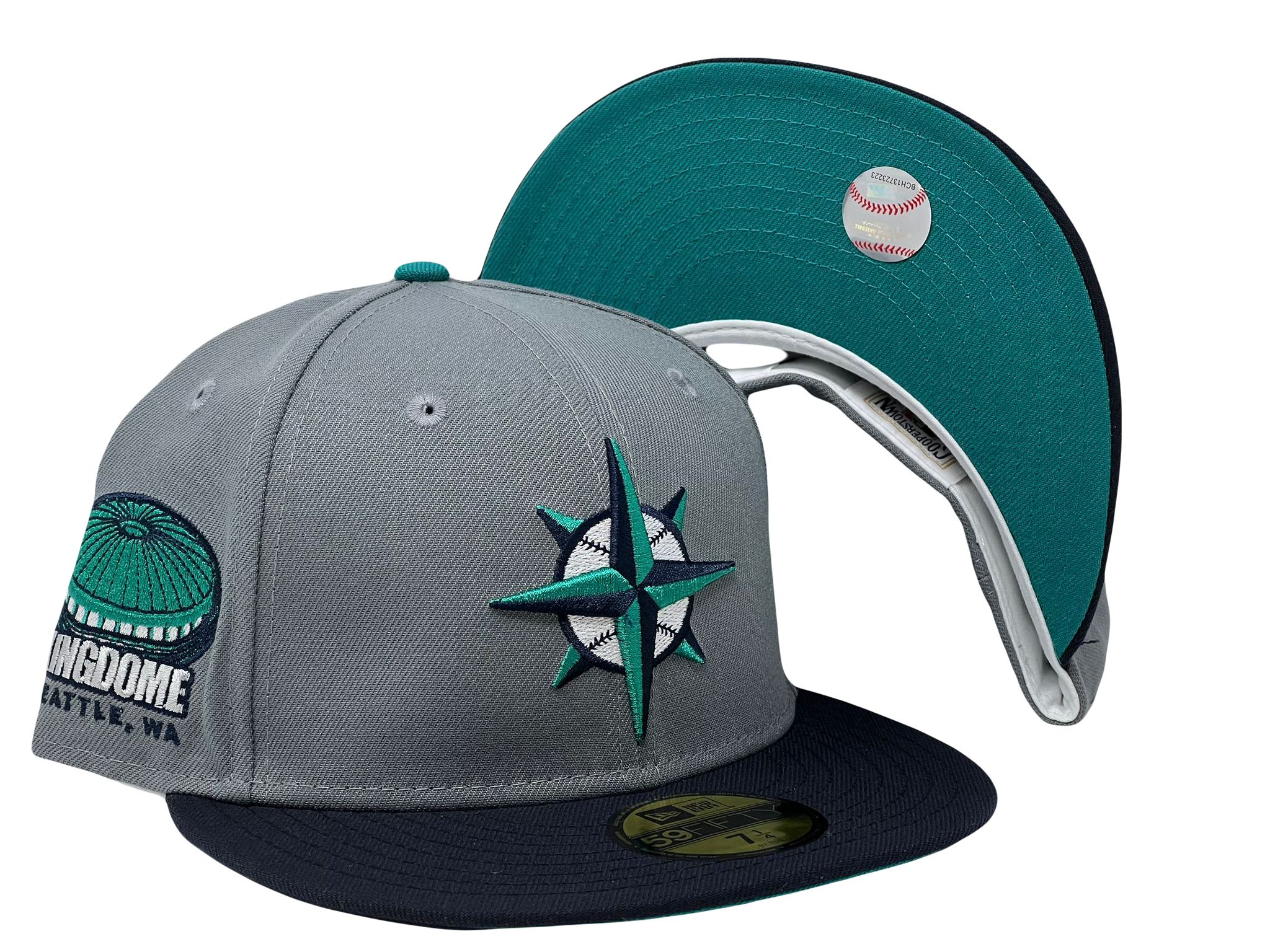 Seattle Mariners Kingdome Stadium "Gray Dome" New Era Fitted Hats