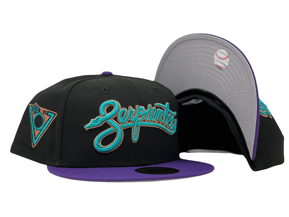 Arizona Diamondbacks City Connect Serpentine Logo Gray Brim New Era Fitted Hat