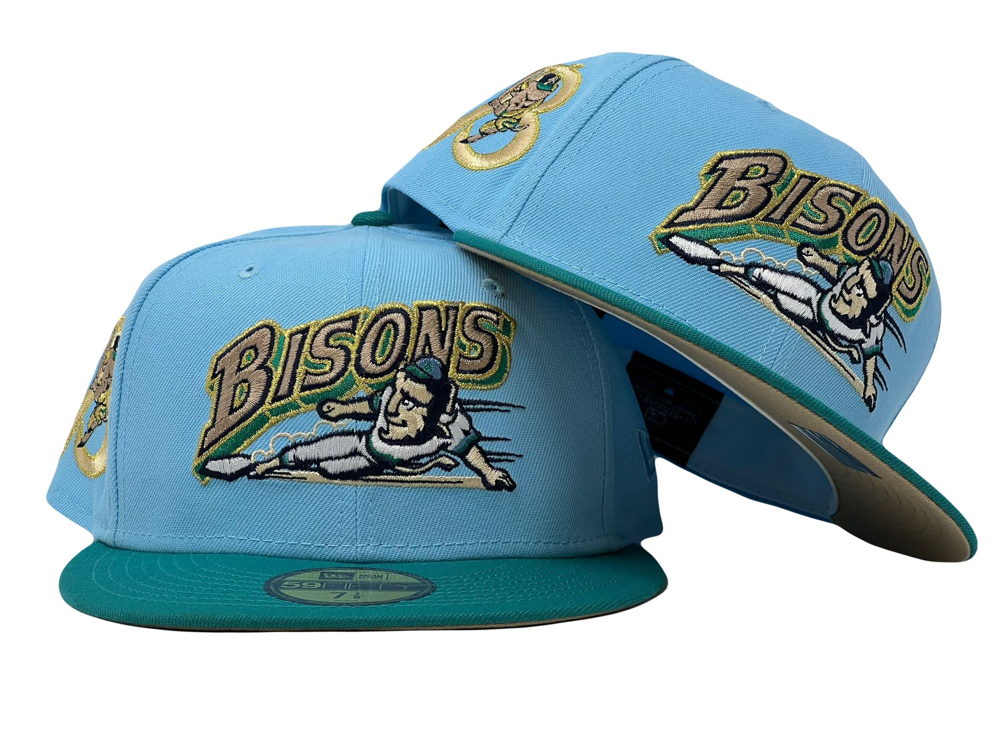 Buffalo Bisons "Sunrise Pack" Camel Brim New Era Fitted Hat