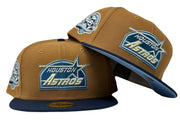 Houston Astros 45th Anniversary Sky Blue Brim New Era Fitted Hat