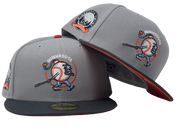 Minnesota Twins 60th Anniversary Orange Brim 59Fifty New Era Fitted Hat