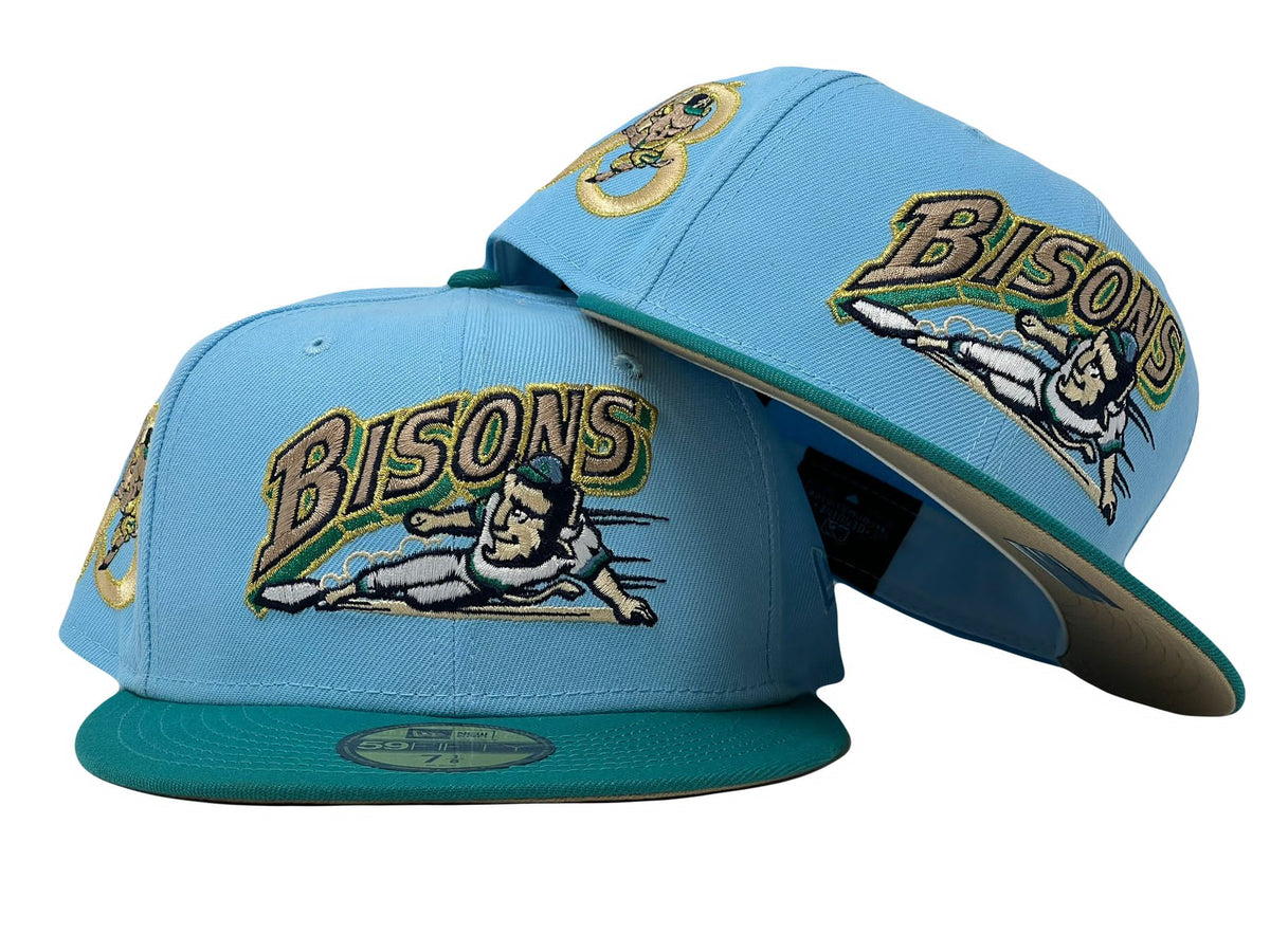 Buffalo Bisons "Sunrise Pack" Camel Brim New Era Fitted Hat
