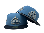 Los Angeles Angels 40th Anniversary Gray Brim New Era Fitted Hat