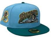 Buffalo Bisons "Sunrise Pack" Camel Brim New Era Fitted Hat