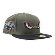 Lake Elsinore Storm 2022 California League Champs hats-Olive Black