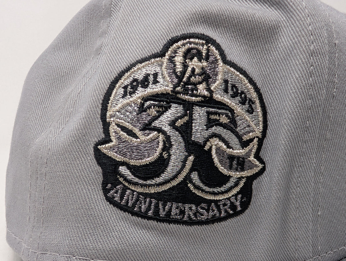 Los Angeles Angels 35th Anniversary Cool Gray New Era Fitted Hats