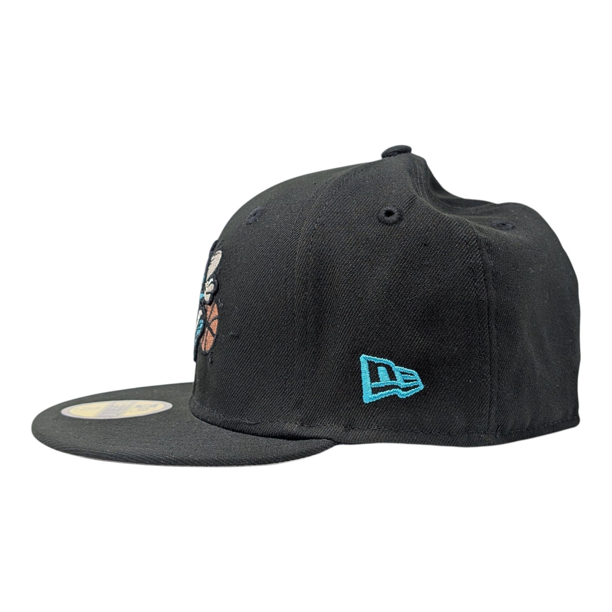 Charlotte Hornets HWC 5th Anniversary New Era Fitted Hats-Black
