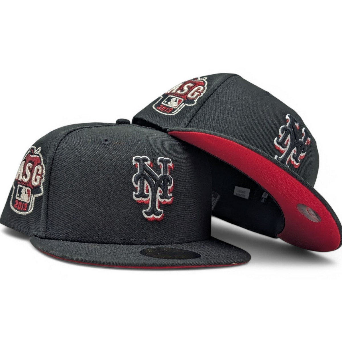 New York Mets 2013 All Star Game "Cherry Pack" Red Brim Fitted Hats
