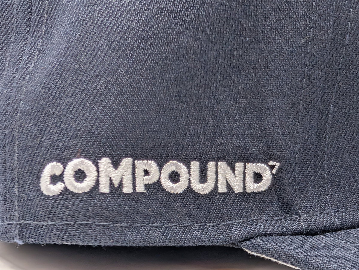 New York Yankees Compound New Era Navy Blue Fitted Hats
