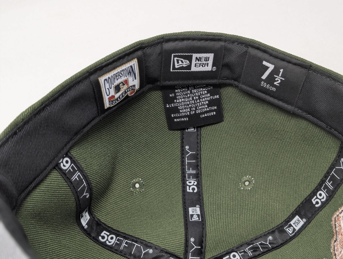 Arizona Diamondbacks 1998 Inaugural Season Fitted Hats Olive Green