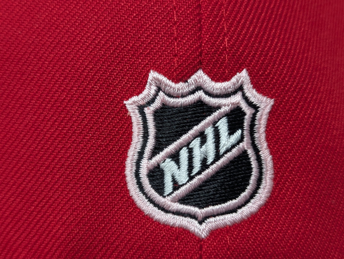 Chicago Blackhawks Pink Brim NHL New Era Fitted Hats