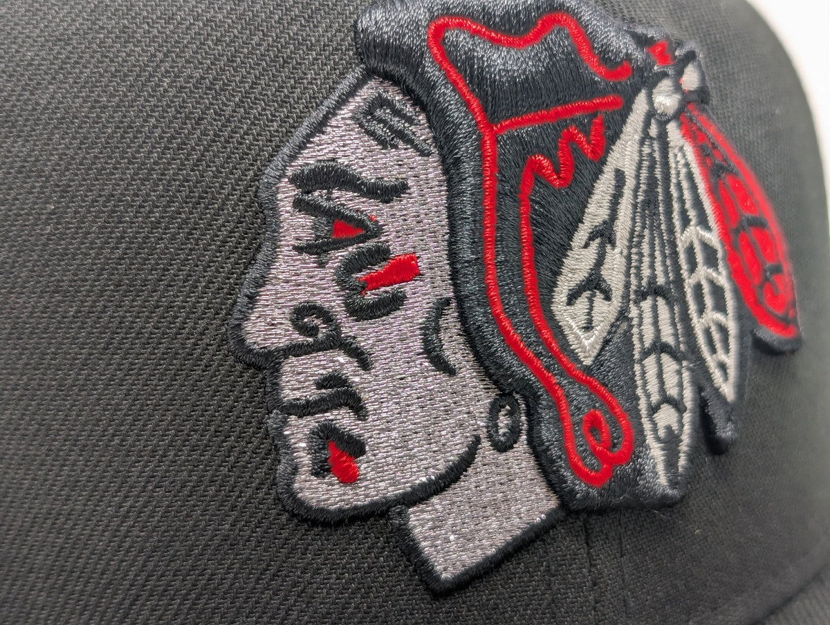 Chicago Blackhawks 1991 All Star Game "Cherry Pack" Fitted Hats